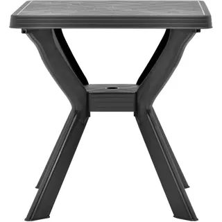 vidaXL Bistrotisch 70 x 70 x 72 cm Anthrazit