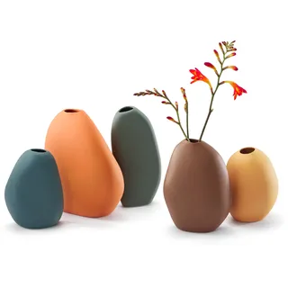 BUD moderne Vase skandinavisches Design apricot