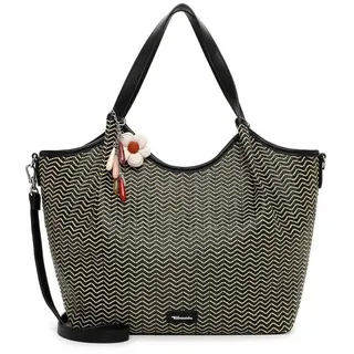 TAMARIS Shopper Synthetik Gelb/Black