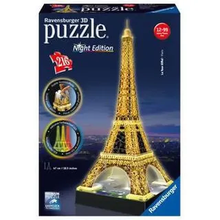 Eiffelturm bei Nacht - 216 Teile 3D-Puzzle Night Edition - Ravensburger 125