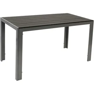 FRG Gartentisch 125 x 70 x 75 cm grau