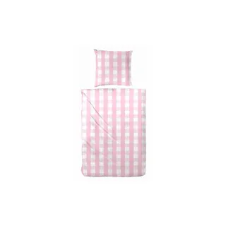 Biber Bettwäsche-Set   ¦ rosa/pink ¦ Maße (cm): B: 135 H: 1
