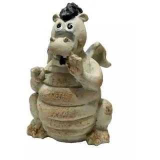 Kaufhaus le petit Tierfigur Drachen Drache Echse Gecko Lurch Deko Garten Figur Artikel Skulptur, Dekofigur Dekoskulptur Dekoobjekt Tierfigur Gartenfigur aus Magnesia