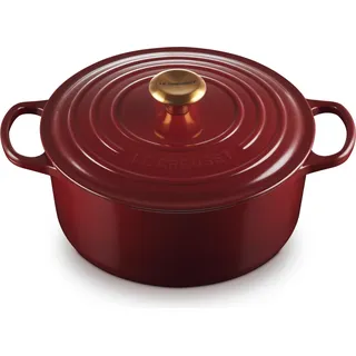 Le Creuset Signature Bräter 26 cm rund garnet