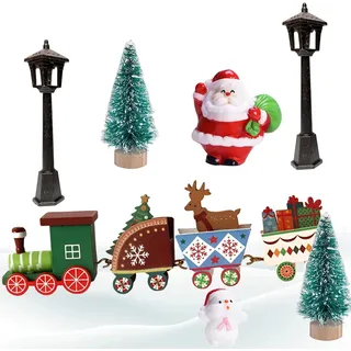 7 Stück Wichtel Zubehör Weihnachten Set, Wichtel Tür Set, Wichtel Set Weihnachte