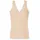 Soft Padded Tank Top Beige 40