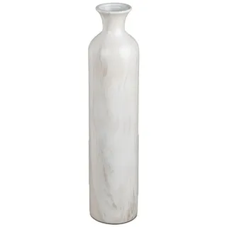 formano Bodenvase MARMOR, Höhe: 52cm, Farbe: Creme, Motiv: Marmor