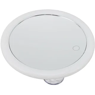 SUPYINI 14,2 cm großer Make-up-Spiegel mit dreifacher Saugnapf, 10-fache Vergrößerung, Helligkeit, verstellbarer LED-beleuchteter Vergrößerungsspiegel, SUPYINI0get1pnxvk