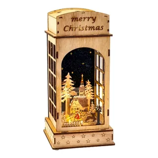 Weihnachtsdeko-Laterne mit LED