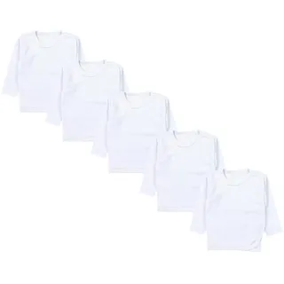 TupTam Unisex Baby Wickelshirt Langarm 5er Pack - 50
