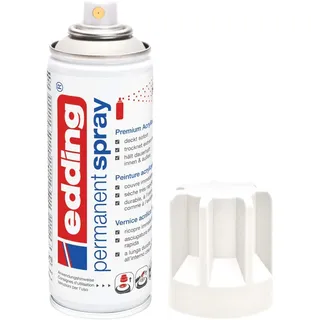 edding 5200 Permanentspray Premium Acryllack 200 ml verkehrsweiß matt