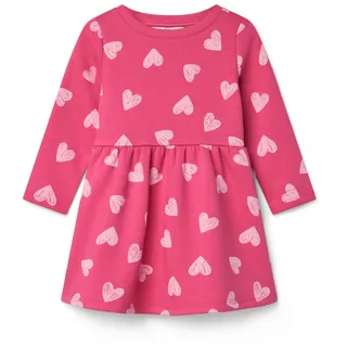 Tchibo - Kinder-Sweatkleid - Gr. 98/104 - hellrosa
