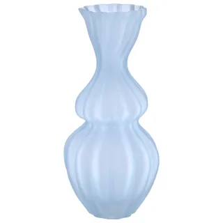 Vase Bubble Blossom I Hellblau