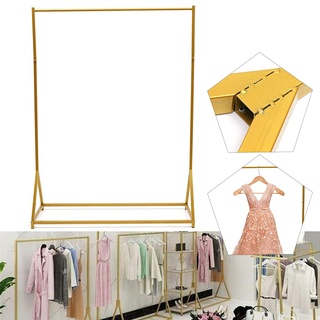 YyanLAK Kleiderständer Metall, 1.6 * 1.2m Gold Kleiderstange Garderobenständer Hochzeit Bogen, Hochzeitskleid Display Stand, für Hochzeit, Geburtstagsfeier.