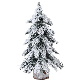 RWUDV Künstlicher Mini-Weihnachtsbaum, Kleiner Tisch-Weihnachtskiefer mit Lichtern für die Dekoration Im Urlaub, Zuhause, Büro(#1)