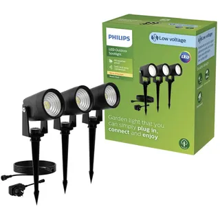 Philips Außenstandleuchte LED 4,5 W 27,0 cm 1 Stück schwarz