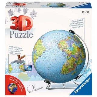 Ravensburger 3D-Puzzle »540 Teile Ravensburger 3D Puzzle Ball Globus deutsch 11159«, 540 Puzzleteile