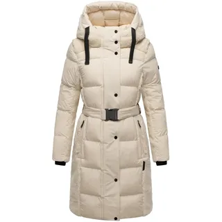 Navahoo Wintermantel "Funkelteddy 14", Damen, Gr. M (38), beige (cream), Obermaterial 1: 100% Polyester. Obermaterial 2: 100% Polyester. Innenfutter: 100% Polyester. Wattierung: 100% Polyester. Ärmelfutter: 100% Polyester, figurumspielend ca.