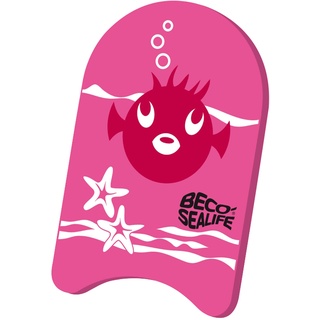 BECO-SEALIFE Kickboard Schwimmbrett, 34x21x3 cm, Pink