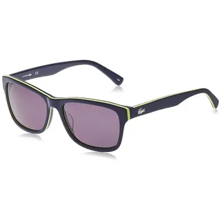 Lacoste L683S 414 55 Sonnenbrille, Blau (Blue/Yellow/Bluee) - 55 (L)