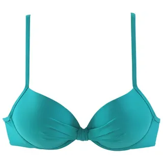 s.Oliver Bügel-Bikini-Top Damen türkis Gr.38 Cup B