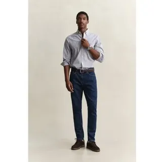 Gant für Herren. 1000020 Jaans Slim Fit blau (46/34), Lässig, Baumwolle, Denim