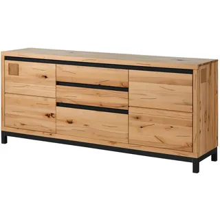 MASSIVMOEBEL24.DE Sideboard 190 x 85 x 45 cm Kernbuche geölt
