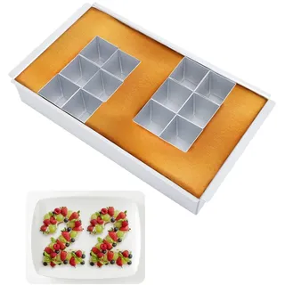 Backform Zahlen Groß Kuchenform Zahl Buchstaben, 29,5 x 16,5cm Aluminium Backform als Zahl, Kuchenform um Zahlen Antihaft Backformen für DIY Backen Hochzeit Geburtstag Party Taufe