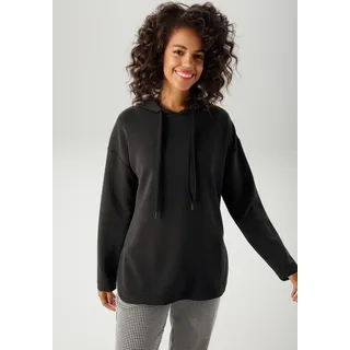 Aniston CASUAL Sweatshirt schwarz 46