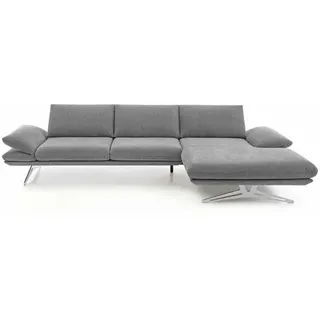 KOINOR Ecksofa Elements Stoff Grau