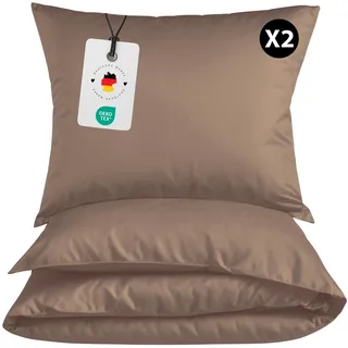 Carpe Sonno® Mikrofaser Bettwäsche 135x200 4teilig | Leichte Sommer Bettwäsche 4teilig | Polyester Bettbezug 135 x 200 | Duvet Cover 135x200 | Bettwäsche-Sets Deckenbezug 135x200 Kissenbezug 80x80