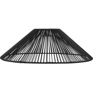 Star Trading VIDE Lampenschirm rund konisch schwarz D: 58cm H: 18,5cm