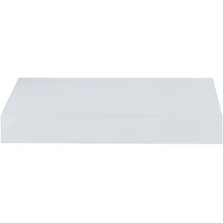 [en.casa] Hyvinkää Wandregal 39,5 x 25 x 5 cm Weiß
