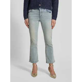 Flared Jeans mit 5-Pocket-Design, Hellblau, 27