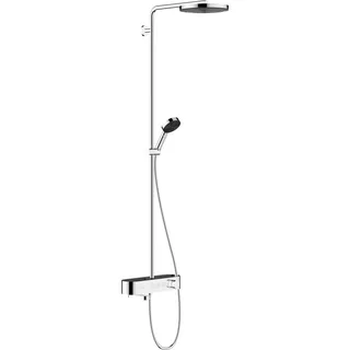 Hansgrohe Pulsify S Showerpipe 260 1 Strahlart mit Wannenthermostat Chrom 24230000