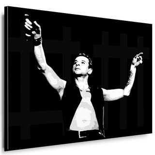 Kunstdruck"Depeche Mode" Leinwandbild fertig auf Keilrahmen/Leinwandbilder, Wandbilder, Poster, Pop Art Gemälde, Kunst - Deko Bilder