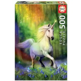 Puzzle 500 elementów. Anne Stokes. Goniąc tęczę