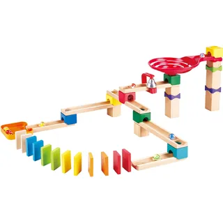 HaPe Zweispurige Murmelbahn mit Domino