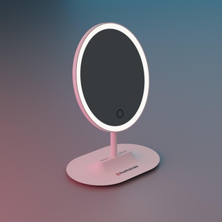 HUMANAS Make-up Mirror HS-ML03 with LED Lighting - White