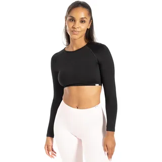SMILODOX Crop Longsleeve Bethy Schwarz M