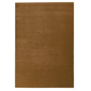 Astra Webteppich Barletta, Hellbraun, Textil, Uni, rechteckig, 200x290 cm, für Fußbodenheizung geeignet, in verschiedenen Größen erhältlich, antistatisch, pflegeleicht, Teppiche & Böden, Teppiche, Webteppiche