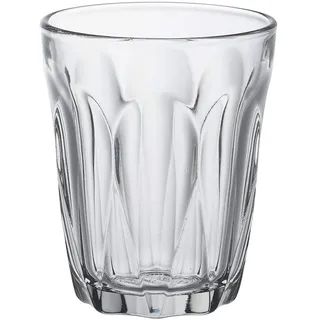 Duralex 1036AB06C0111 Provence Trinkglas, Wasserglas, Saftglas, 90ml, Glas, transparent, 6 Stück