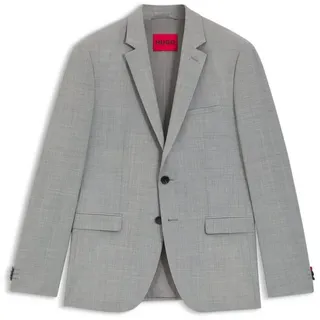 Hugo Slim Fit Anzugsakko aus Woll-Mix Modell 'ARTI', Silber, 50