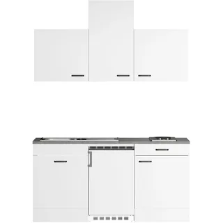 OPTIFIT Küchenzeile OPTImulti 170 cm Weiß/Grau