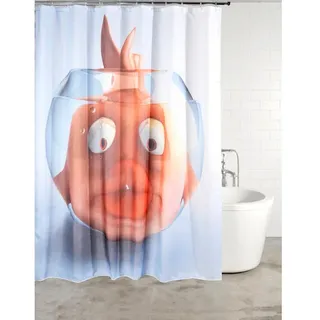 Sanilo Duschvorhang Goldfisch 180 x 200 cm orange