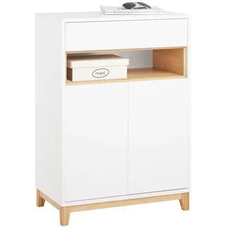 SoBuy Sideboard 60 x 85 x 34 cm Weiß