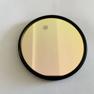 Helltürkis-Farbe, individuelle Größe 72 mm, mit Bilderrahmen 500 nm schmales Band-Filterglas (Spezifikation: 77 mm)