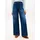 Damen Hose WIDE LEG high waist Blau new doreen 31W/30L 31W 30L