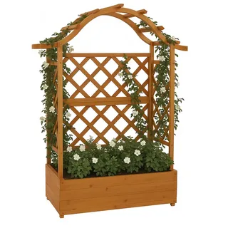 Proregal Hochbeet 138 x 110 x 44 cm Beige