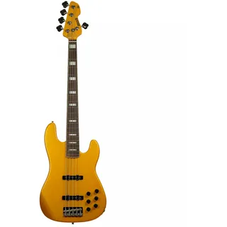Markbass MB GV 5 Gloxy Metallic Yellow CR RW - E-Bass